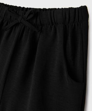 Short ample et fluide à taille élastiquée fille vue2 - GEMO (ENFANT) - GEMO