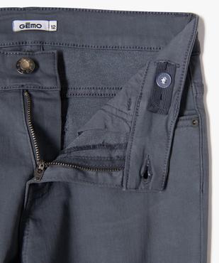 Pantalon slim 5 poches garçon vue2 - GEMO 4G GARCON - GEMO