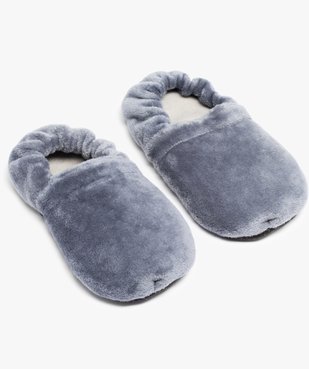 Chaussons bouillotte femme vue1 - GEMO - GEMO