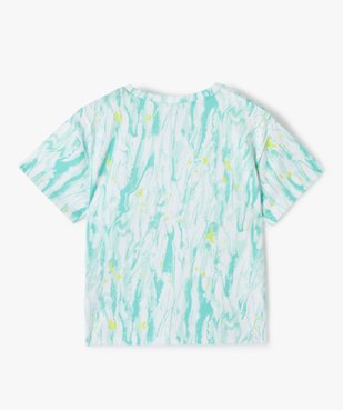 Tee-shirt fille ample multicolore à broderie vue3 - GEMO (JUNIOR) - GEMO