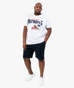 Tee-shirt homme grande taille imprimé football amércain - Team apparel vue5 - NFL - GEMO