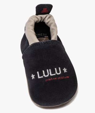 Chaussons de naissance bébé en cuir - LuluCastagnette vue5 - LULU CASTAGNETT - GEMO