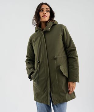 Parka à capuche 3 en 1 avec doublure chaude femme vue4 - GEMO(FEMME PAP) - GEMO