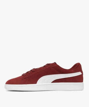 Baskets homme en cuir suédé avec semelle effet gomme Smash - Puma vue3 - PUMA - GEMO