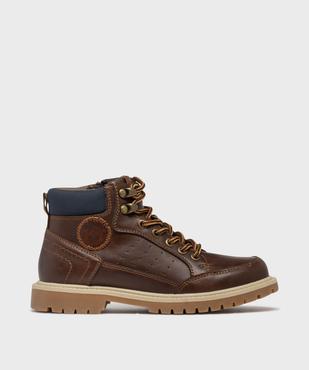 Chaussures montantes avec semelle crantée garçon - Buggy vue1 - BUGGY - GEMO