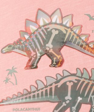Tee-shirt garçon motifs dinosaures animés vue3 - GEMO (ENFANT) - GEMO