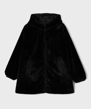 Parka fourrée à capuche réversible fille vue1 - GEMO (JUNIOR) - GEMO