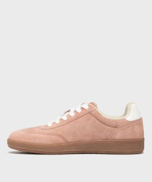 Baskets basses à lacets femme - Camps United vue3 - CAMPS - GEMO