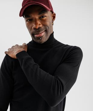 Pull col roulé en maille fine homme vue5 - GEMO 4G HOMME - GEMO