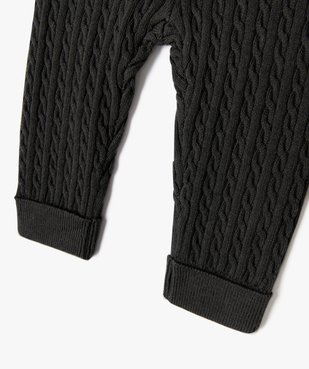 Pantalon en maille torsadée bébé (lot de 2) vue3 - GEMO(BB COUCHE) - GEMO