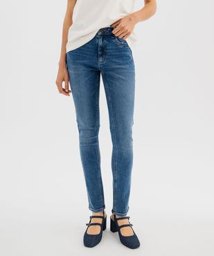 Jean Slim stretch taille normale femme vue1 - GEMO 4G FEMME - GEMO