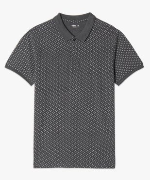 Polo homme à manches courtes imprimé vue4 - GEMO C4G HOMME - GEMO