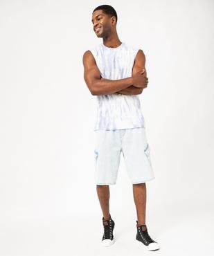 Débardeur en coton tie-and-dye homme vue5 - GEMO (HOMME) - GEMO