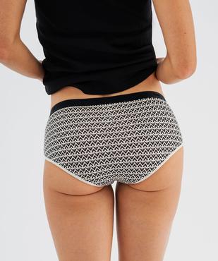 Boxers en coton stretch femme (lot de 5) - Les Pockets DIM vue6 - DIM - GEMO
