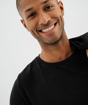 Tee-shirt chaud à manches longues et col rond homme vue3 - GEMO(HOMWR HOM) - GEMO