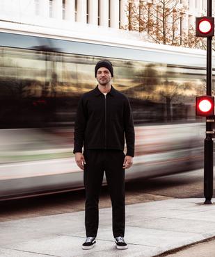 Surchemise zippée en maille extensible homme vue5 - GEMO (HOMME) - GEMO