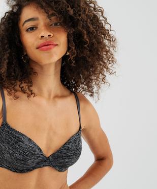 Soutien-gorge corbeille à armatures et bonnets moulés en microfibre vue5 - GEMO 4G FEMME - GEMO