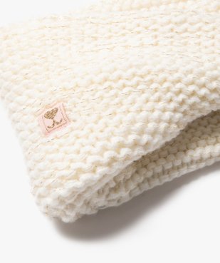 Echarpe snood torsadée et pailletée bébé fille vue2 - GEMO(BEBE DEBT) - GEMO