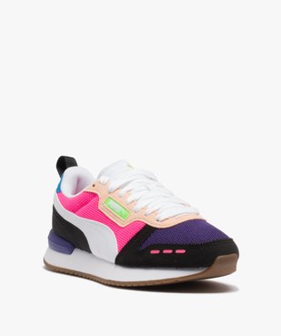 Baskets femme multicolores – Puma R78 vue2 - PUMA - GEMO