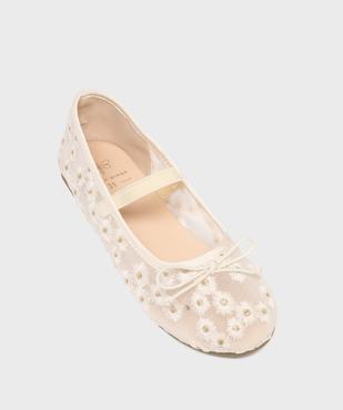 Ballerines en toile à motifs fleuris fille - Lovely Wings vue5 - LOVELY WINGS - GEMO