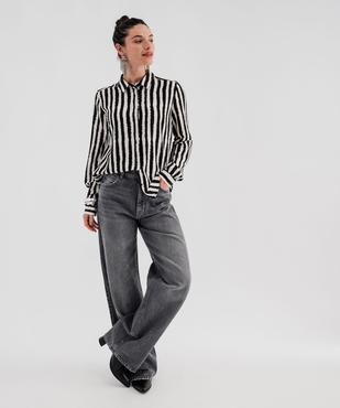 Chemise à rayures femme vue4 - GEMO 4G FEMME - GEMO