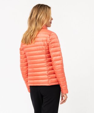 Doudoune à col montant avec rembourrage fin femme vue3 - GEMO 4G FEMME - GEMO