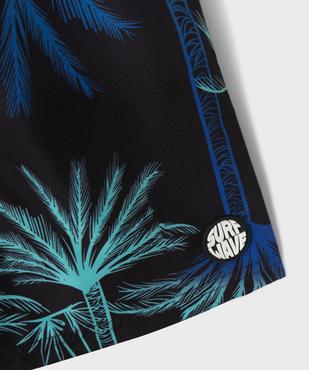 Short de surf imprimé palmiers garçon vue2 - GEMO 4G GARCON - GEMO