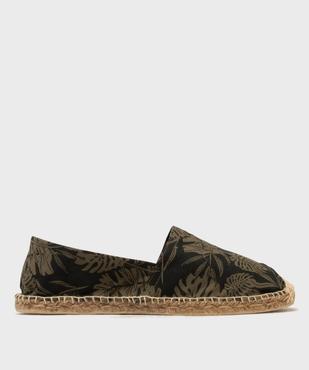 Espadrilles classiques en coton et corde homme vue1 - GEMO (PLAGE) - GEMO