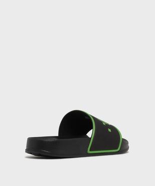 Mules de piscine à bandeau imprimé garçon  - MInecraft vue4 - MINECRAFT - GEMO