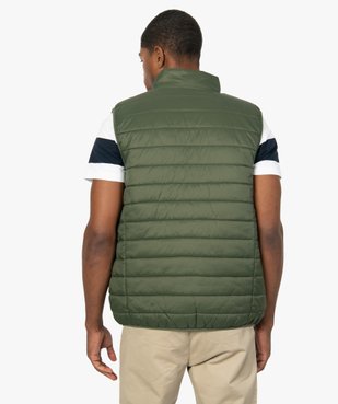 Doudoune homme sans manches avec col montant vue3 - GEMO (HOMME) - GEMO