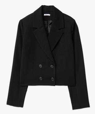 Veste femme coupe courte fermeture croisée vue4 - GEMO(FEMME PAP) - GEMO