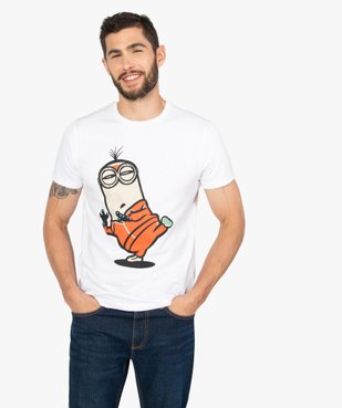 Tee-shirt homme à manches courtes imprimé - Les Minions vue2 - NBCUNIVERSAL DT - GEMO