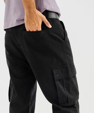 Pantalon cargo coupe Regular homme vue4 - GEMO 4G HOMME - GEMO