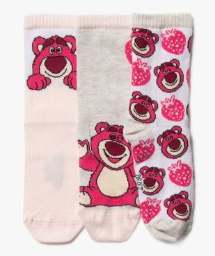 Chaussettes à motifs Toy Story fille (lot de 3) - Disney vue1 - LOTSO - GEMO
