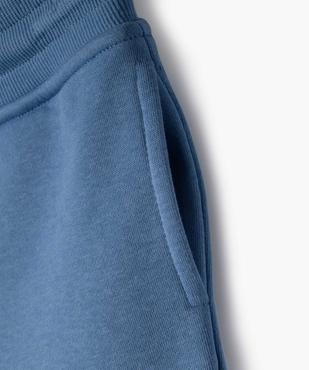 Bermuda en maille avec intérieur molletonné garçon vue12 - GEMO (ENFANT) - GEMO