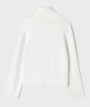 Pull col roulé en maille douillette fille vue3 - GEMO (JUNIOR) - GEMO