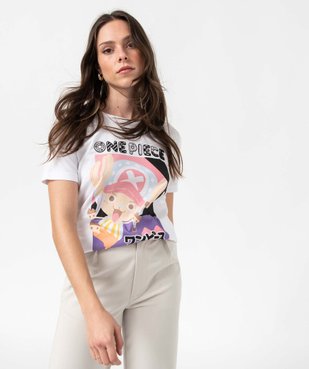 Tee-shirt femme avec motif XXL - One Piece vue1 - ONE PIECE - GEMO