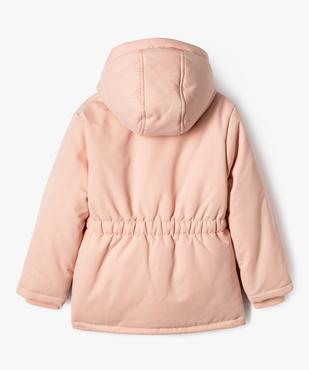 Parka 3 en 1 avec doublure en maille  fille vue7 - GEMO 4G FILLE - GEMO