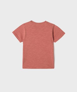 Tee-shirt à manches courtes imprimés bébé garçon (lot de 2) vue4 - GEMO 4G BEBE - GEMO