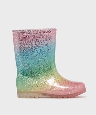 Bottes de pluie à paillettes fille - Lovely Wings vue1 - LOVELY WINGS - GEMO