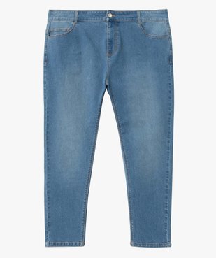 Pantacourt en jean femme grande taille en denim stretch vue4 - GEMO 4G GT - GEMO