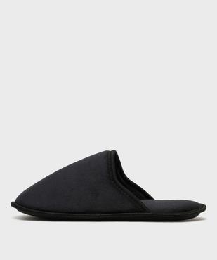 Chaussons mules en velours doux homme vue3 - GEMO(HOMWR HOM) - GEMO