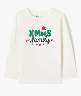 Tee-shirt manches longues spécial Noël garçon vue2 - GEMO (ENFANT) - GEMO