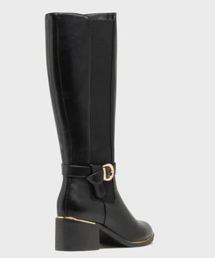 Bottes avec bande élastique sur le côté femme - Valentina Baldano vue5 - VALENTINA BALDANO GEMO FORGOOD - GEMO