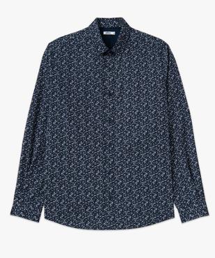Chemise manches longues imprimée homme vue4 - GEMO (HOMME) - GEMO