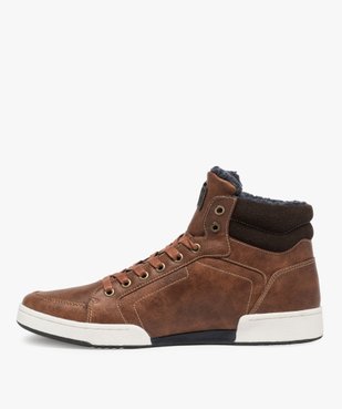 Baskets homme semi-montantes avec col rembourré - Redskins vue3 - REDSKINS - GEMO