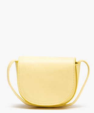 Sac fille brillant à bandoulière et rabat pastel vue1 - GEMO (ENFANT) - GEMO