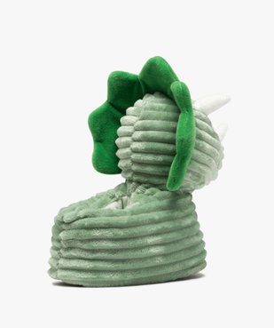 Chaussons garçon 3D en forme de doudou dinosaure vue4 - GEMO C4G GARCON - GEMO