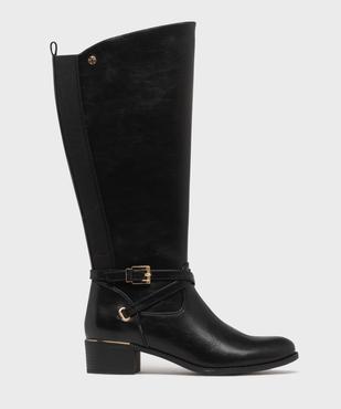 Bottes cavalières doublées avec bride cheville femme - Valentina Baldano vue7 - VALENTINA BALDA - GEMO