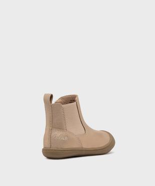 Boot métallisés façon Chelsea bébé fille - LuluCastagnette vue4 - LULUCASTAGNETTE - GEMO